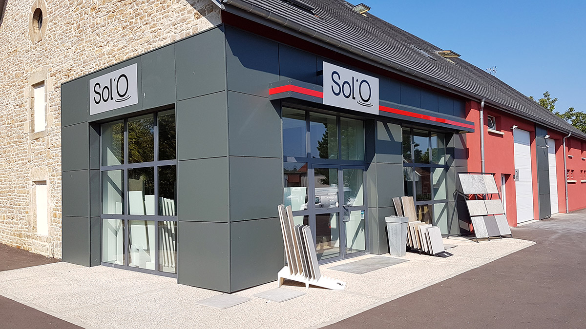 Sol'O - La boutique du carrelage à Vesoul | Un magasin aménagé dans une ancienne ferme à Vesoul
